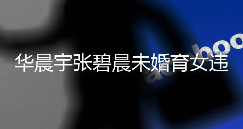 未婚违法吗宇张育女以落原因谈不女可碧晨华晨户吗华公开晨宇非婚生子