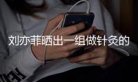 刘亦菲晒出一组做针灸的照片：尽快做回一条好汉