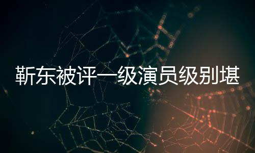 一级演员有哪正教被评些作品堪比靳东级别靳东授